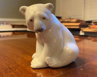 Lladro Polar Bear Figurine