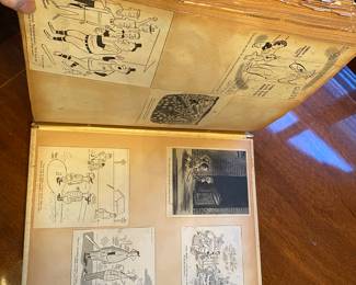 Large 1950s Vintage Baseball Scrapbook