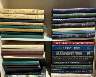 Vintage Yearbooks | Emory + Georgia Tech