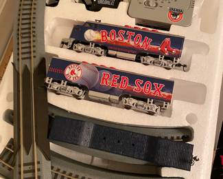 Boston Red Sox Train Set