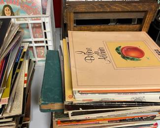 HUGE collection of vinyl record albums