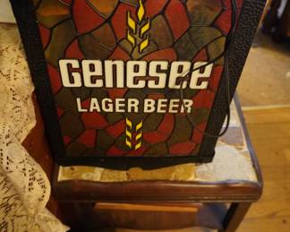Genesee Lager Beer lamp