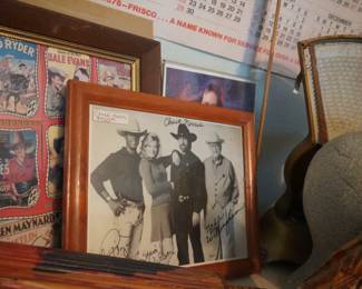 Walker Texas Ranger signed picture