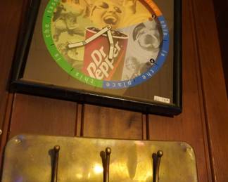 Dr. Pepper clock