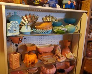pottery, vases, cookie jars