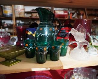 Pitcher and glasses  Lemonade Set