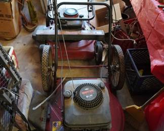 push mowers
