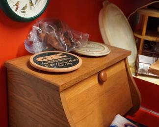 bread box, CREC FRankoma trivets