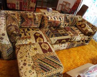 sofa and ottoman
