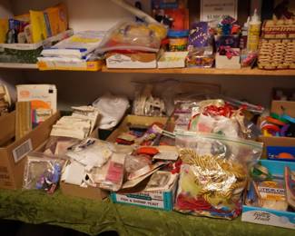 sewing and craft supplies