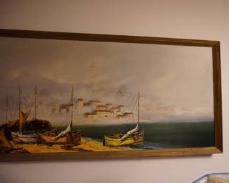 wall decor-ships