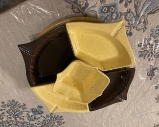 mid century ceramic lazy susan
