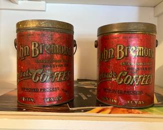 Very collectible - circa 1930's. Bremond was one of the first coffee makers to grind, roast and distribute throughout the state