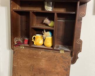 Victorian wall cabinet