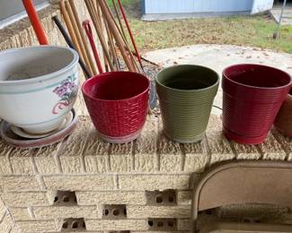 ceramic pots