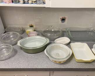 Pyrex and Corning Ware