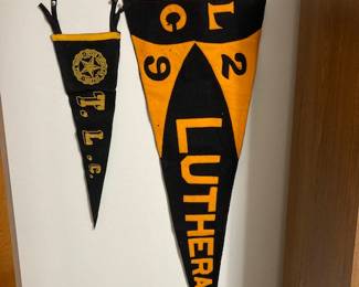 vintage TLC pennants