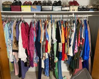 women's clothes and shoes