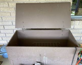 wooden storage box