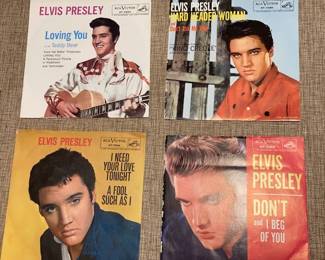 Elvis 45's or 45 EP's
