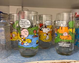 Snoopy glasses ca 1968