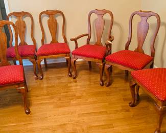 set of 6 Thomasville dining room chairs