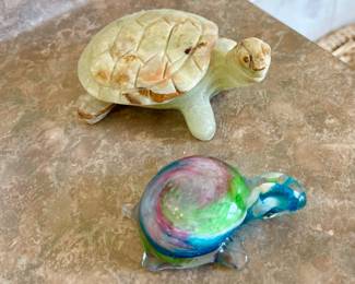 Turtle Figurines 