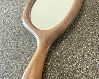 Hand-Carved Mirror 