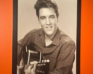 Elvis Presley Framed Poster