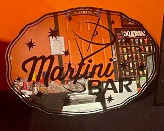 Martini Bar Mirror 