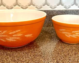 Pyrex Autumn Harvest Bowls 