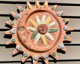 Terracotta Clay Garden/Wall Art 