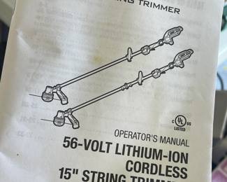 Cordless String Trimmer