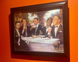 The Rat Pack - Framed Wall Art 