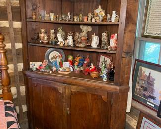 Antique Primitive Corner Cabinet