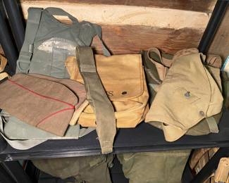 Vintage Military Bags