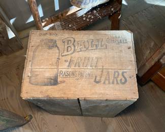 Ball Mason Jar Crate