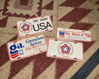 Bicentennial License Plates