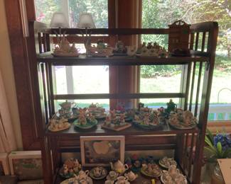 Miniture tea sets collection