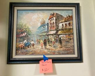 Original tourist painting