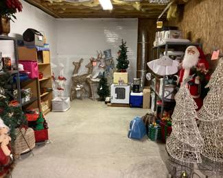 Large Christmas display items