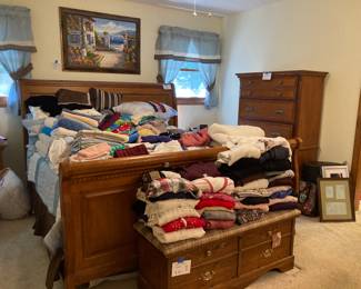 King size bed and Lane cedar chest