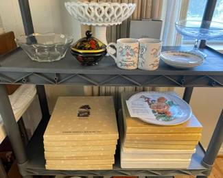 large collection of Boehm collectors plates