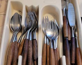 Dansk flatware set