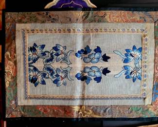 Antique Chinese embroidery