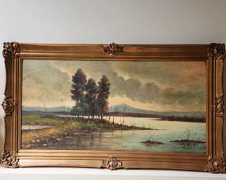 oil on canvas by  A. Ferretti