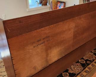 back of MCM dining room server