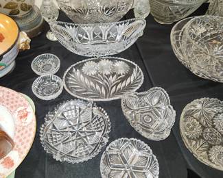 glassware, crystal, platters, barware, entertaining
