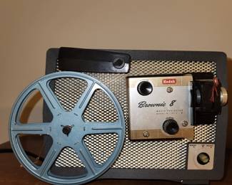 vintage Brownie 8 projector, with box