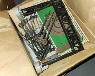 Lionel trains, transformers, buildings, structures, track and even empty boxes